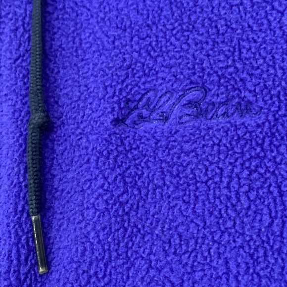 LL Bean tunic length fleece jacket - Picture 3 of 7